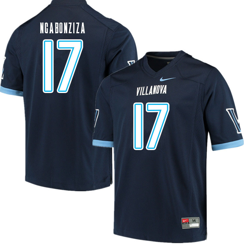 Men #17 Irene Ngabonziza Villanova Wildcats College Football Jerseys Sale-Navy